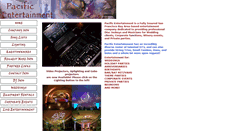 Desktop Screenshot of pacificentertainment.biz